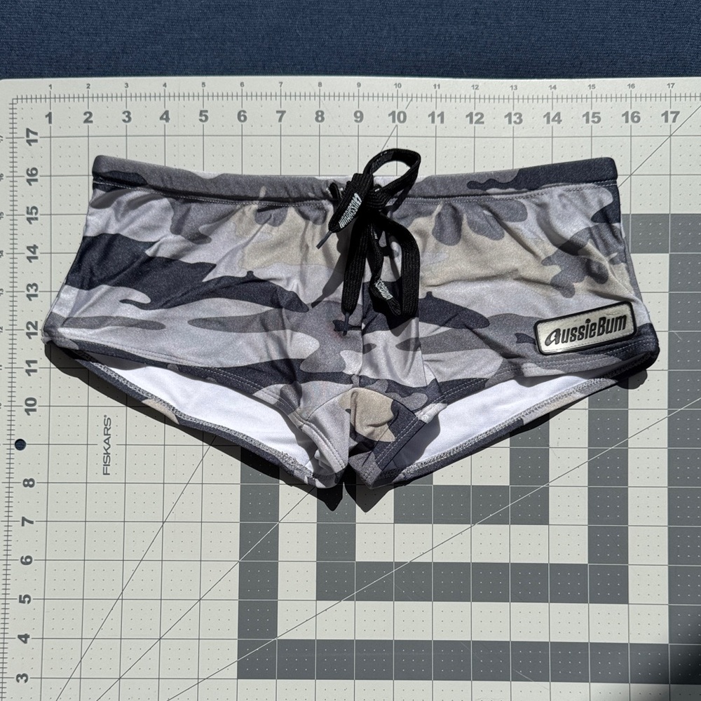 AussieBum Camo Swim Trunks